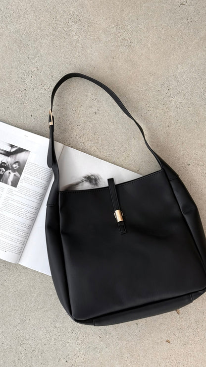 Yara Shoulder Bag - Black
