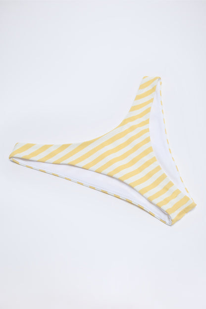 Cheeky Bikini Bottoms in Lemon